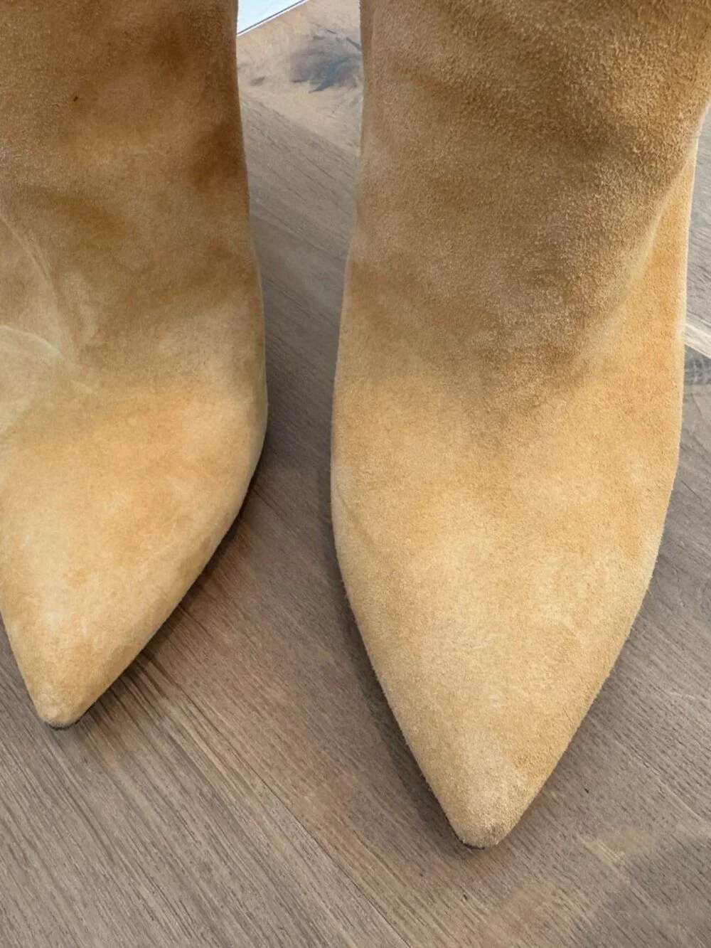 Paris Texas Stiletto 85 Sigaro Suede Knee High Boots 38.5